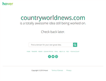 Tablet Screenshot of countryworldnews.com